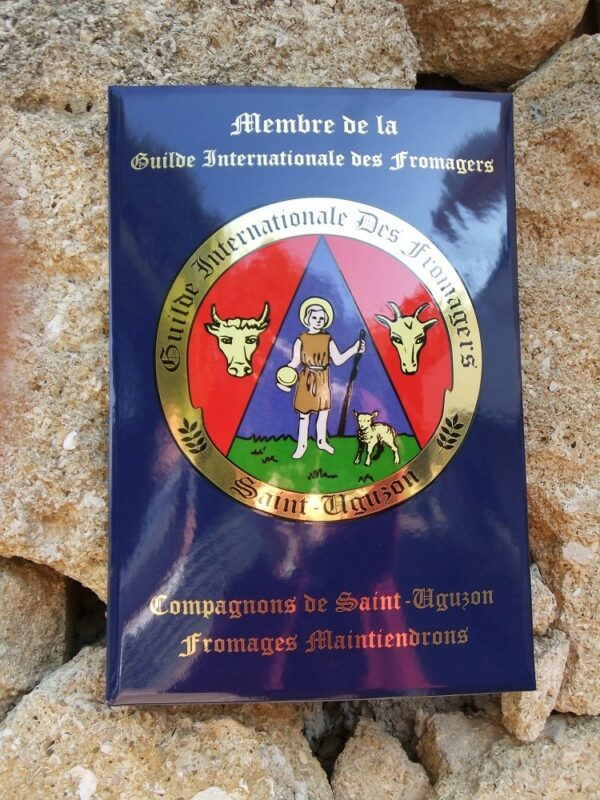 Plaque émaillée de Membre de la Guilde